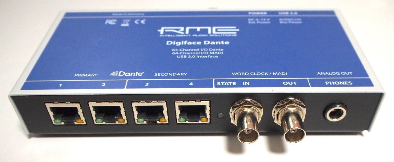 RME Digiface Dante レポート 前編｜tidbit inc.