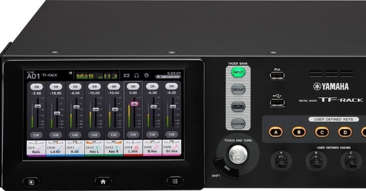 YAMAHA TF-RACK レポート 前編｜tidbit inc.