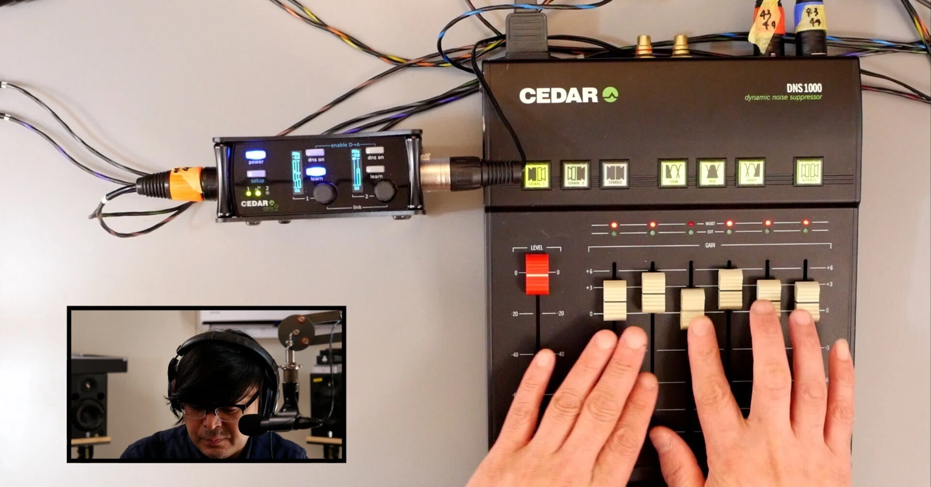【希少】CEDAR ノイズサプレッサー DNS1000 ノイズ除去装置 CEDAR DNS 1000とDNS 2の操作と効果の違い｜Ryo Kimura