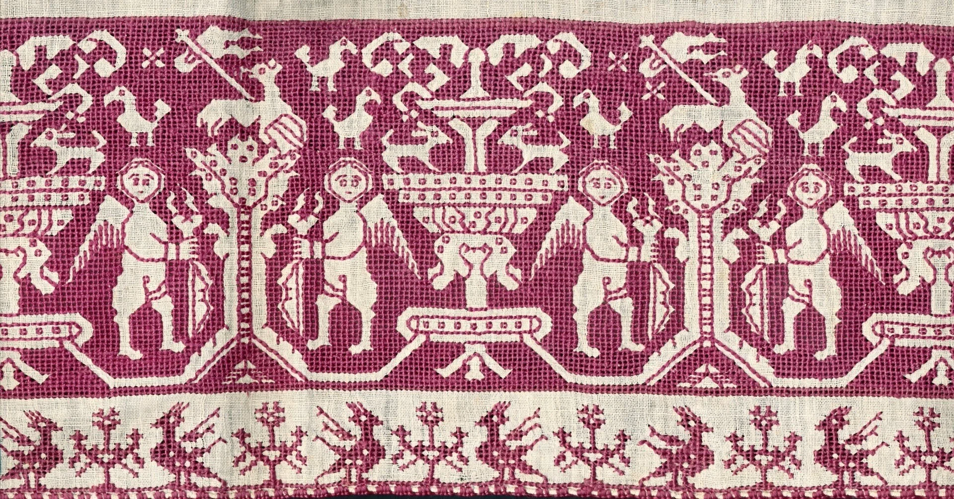 AGNUS DEI 神の子羊のポワン・ティレ｜lace_enchanted_stitches