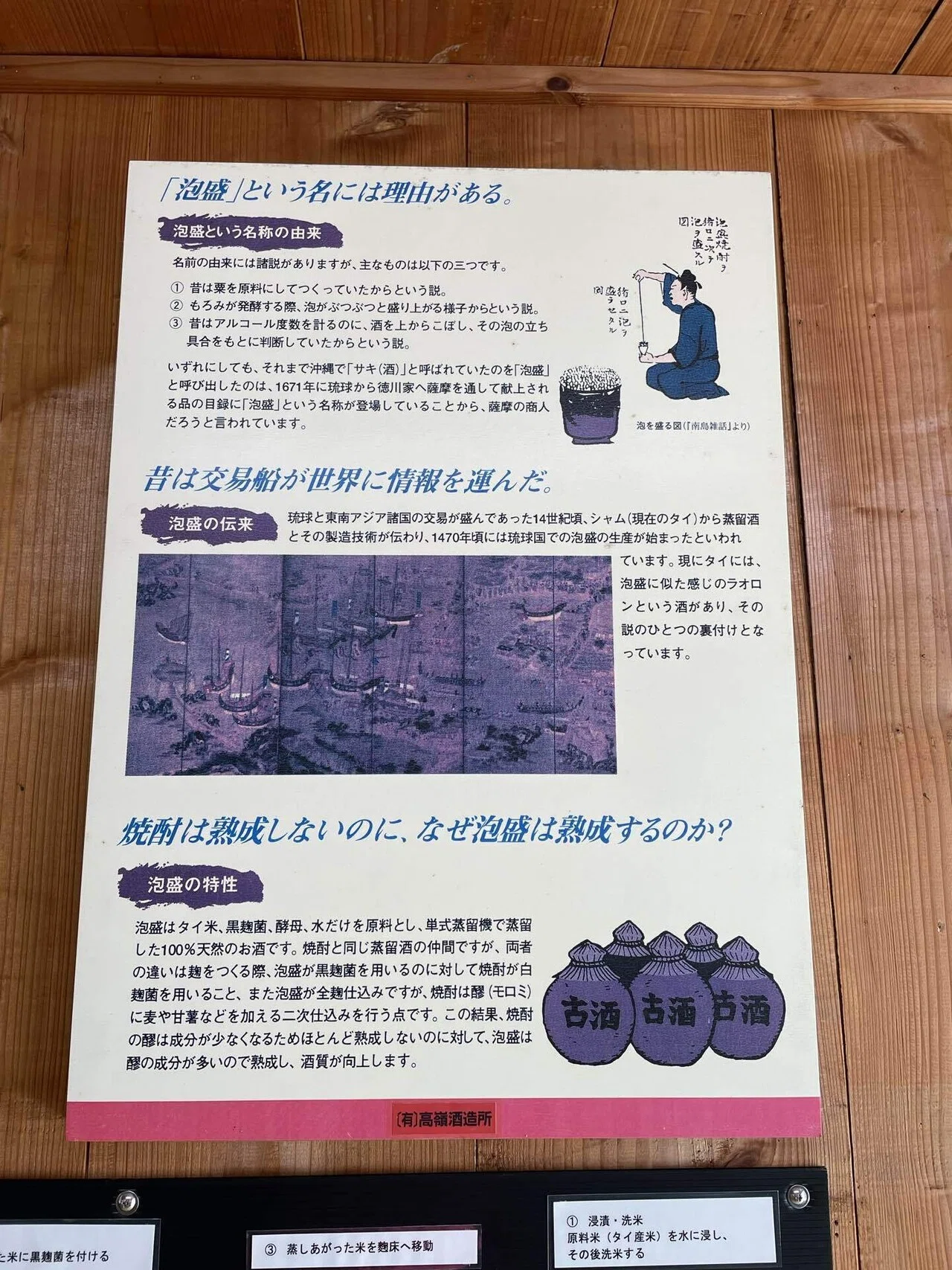 おもと 8年古酒 (ABV 43%)｜Joe