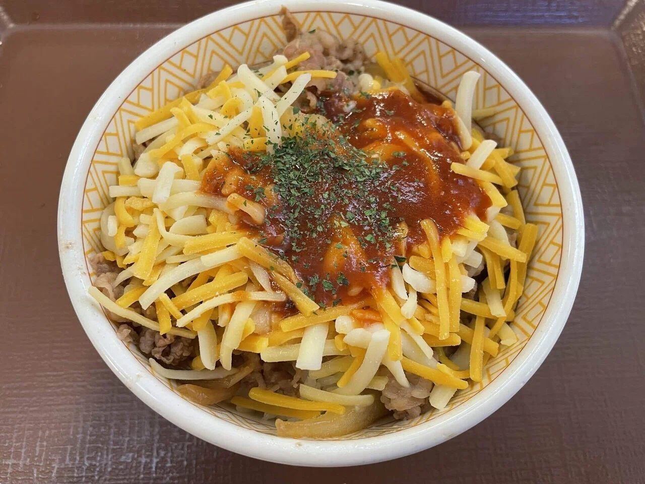 トマトチーズ牛丼｜福田博之