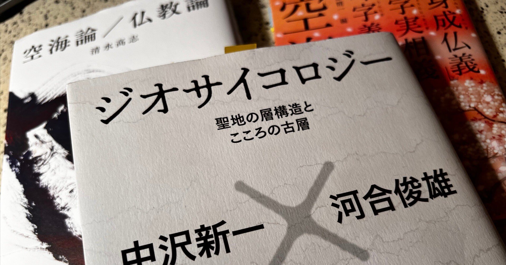 象徴”以前”の三元論-中沢新一・河合俊雄著『ジオサイコロジー 聖地の層