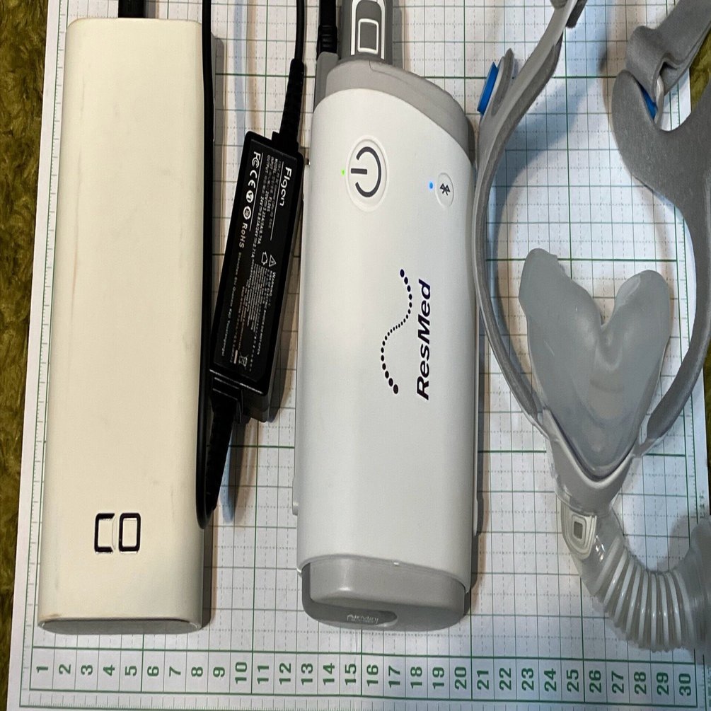 CPAP持って旅に出よう！！（モバイルバッテリーでAirMiniを動かす