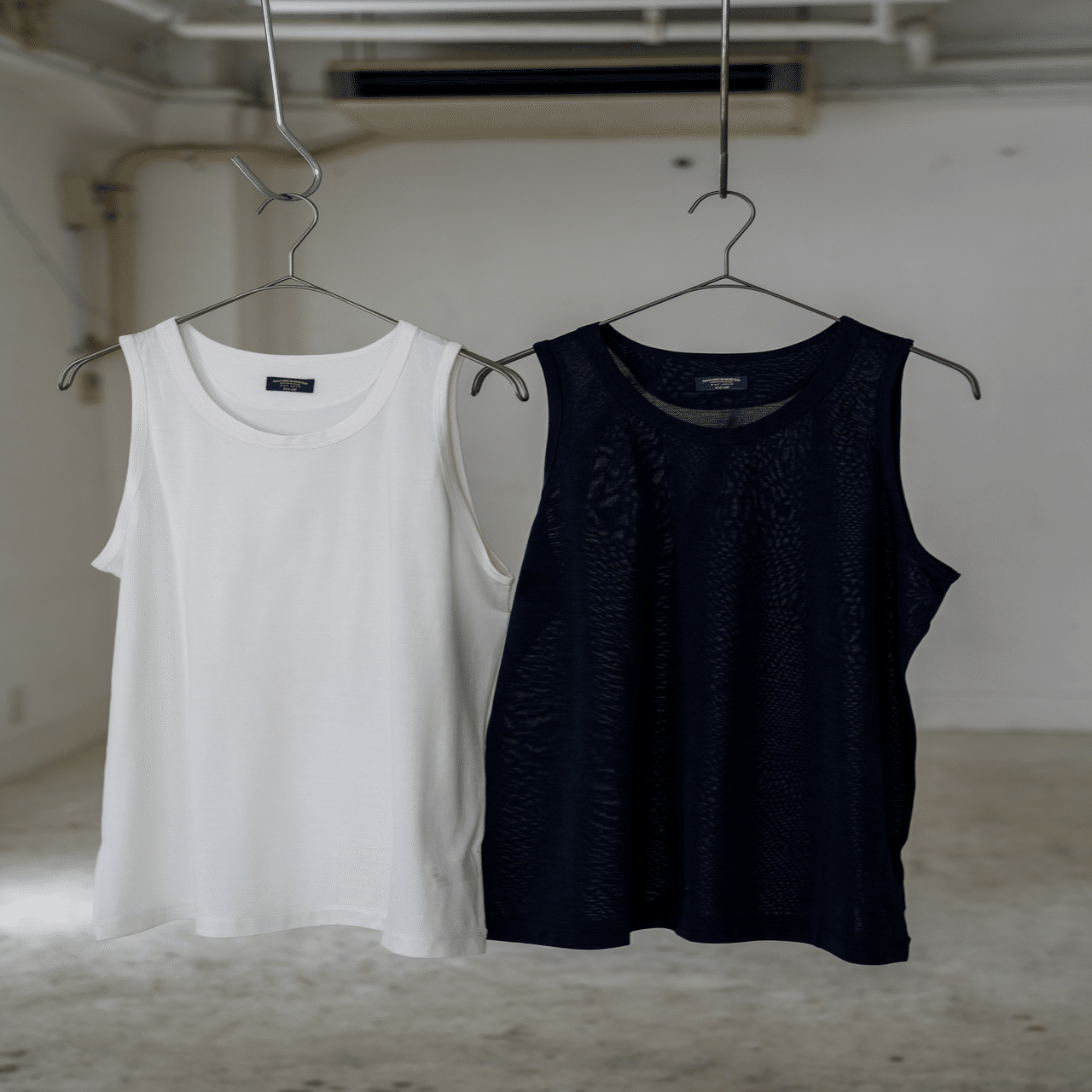 トップス MAATEE&SONS WASHABLE SILK TANK TOP 夏のMuster代名詞｜y_s_k117