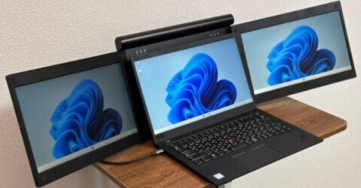 トリプルモニター デュアルモニター モバイルモニター Mac対応 外付けモニター トリプルモニター対応のモバイルモニター でもMac対応は？｜大山大工