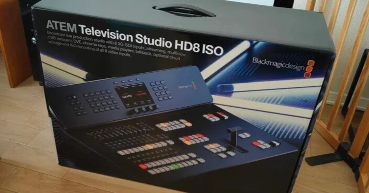 機材レビュー】ATEM Television Studio HD8 ISO レビュー -1st