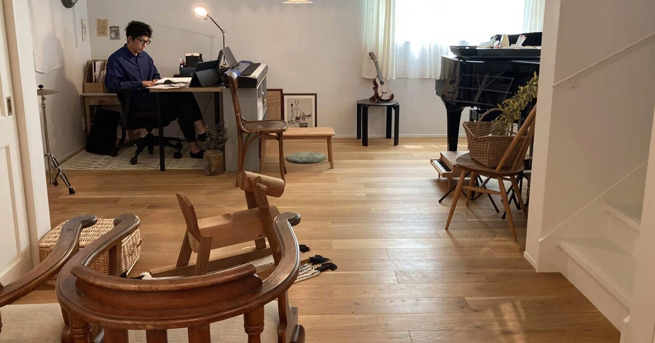 Two points for creating a telework space in a small house｜Marika