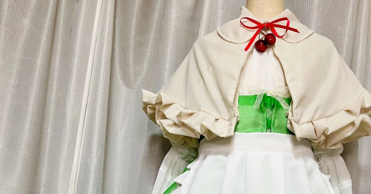 クリームソーダのお洋服【作品紹介】|らびっといあー(よめちゃん) クリームソーダのお洋服【作品紹介】|らびっといあー(よめちゃん)