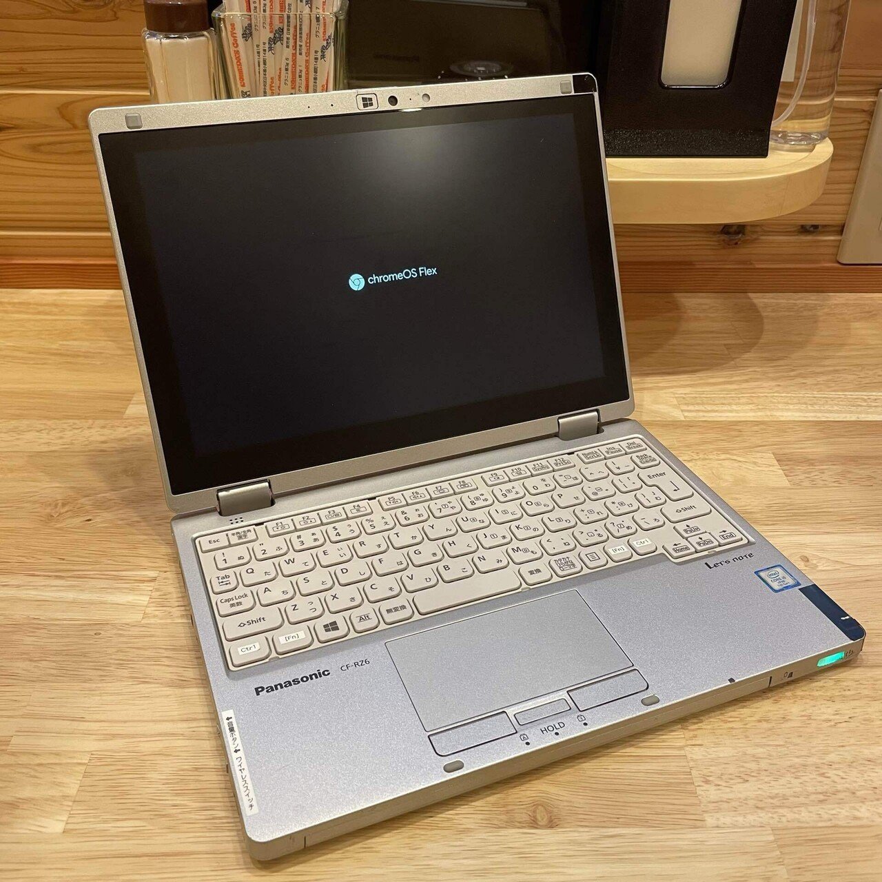 最軽量＆LTE対応のChromebookを実現（Panasonic CF-RZ6 ChromeOS Flex化）｜しおにく/塩肉