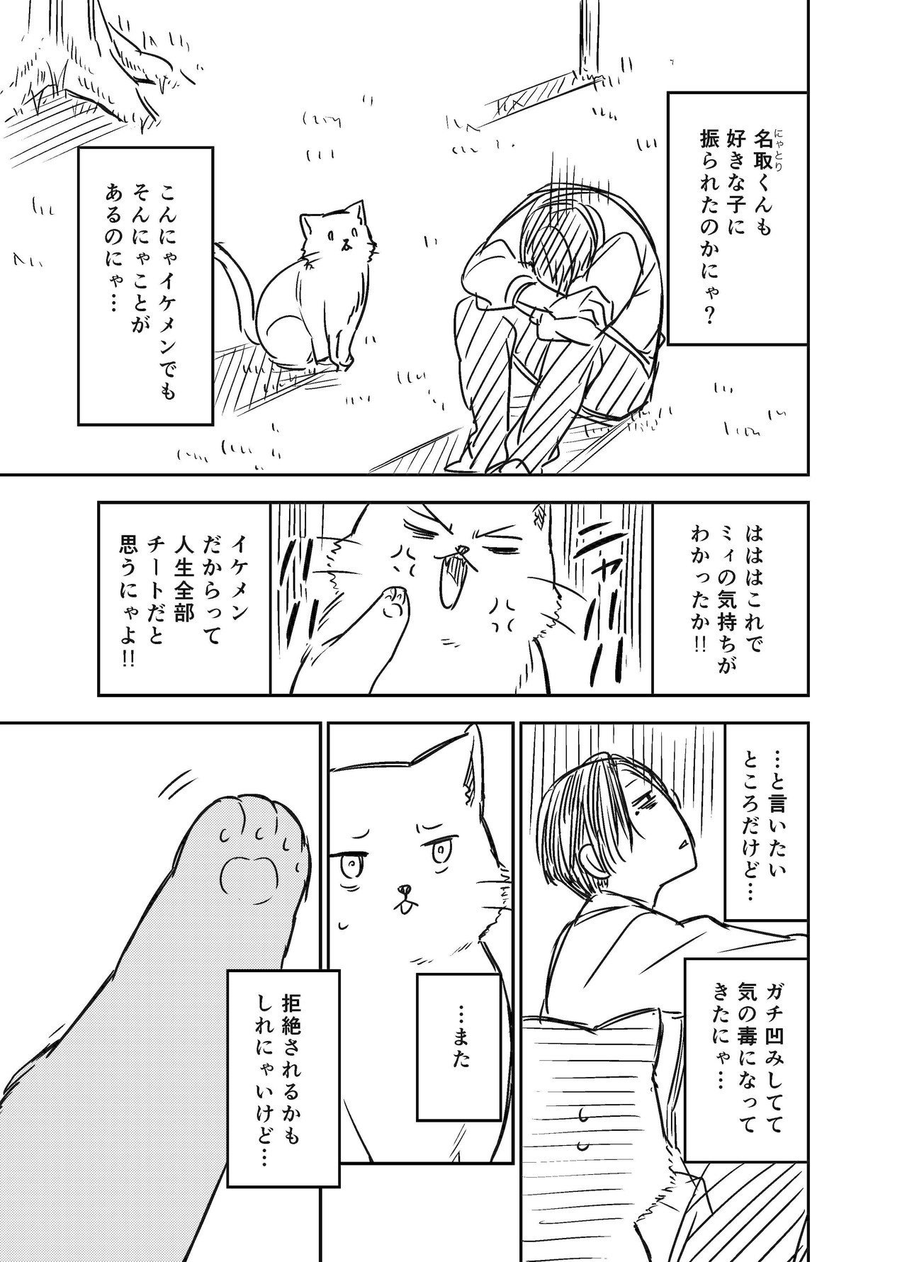 高慢な猫がイケメンに恋をした_017