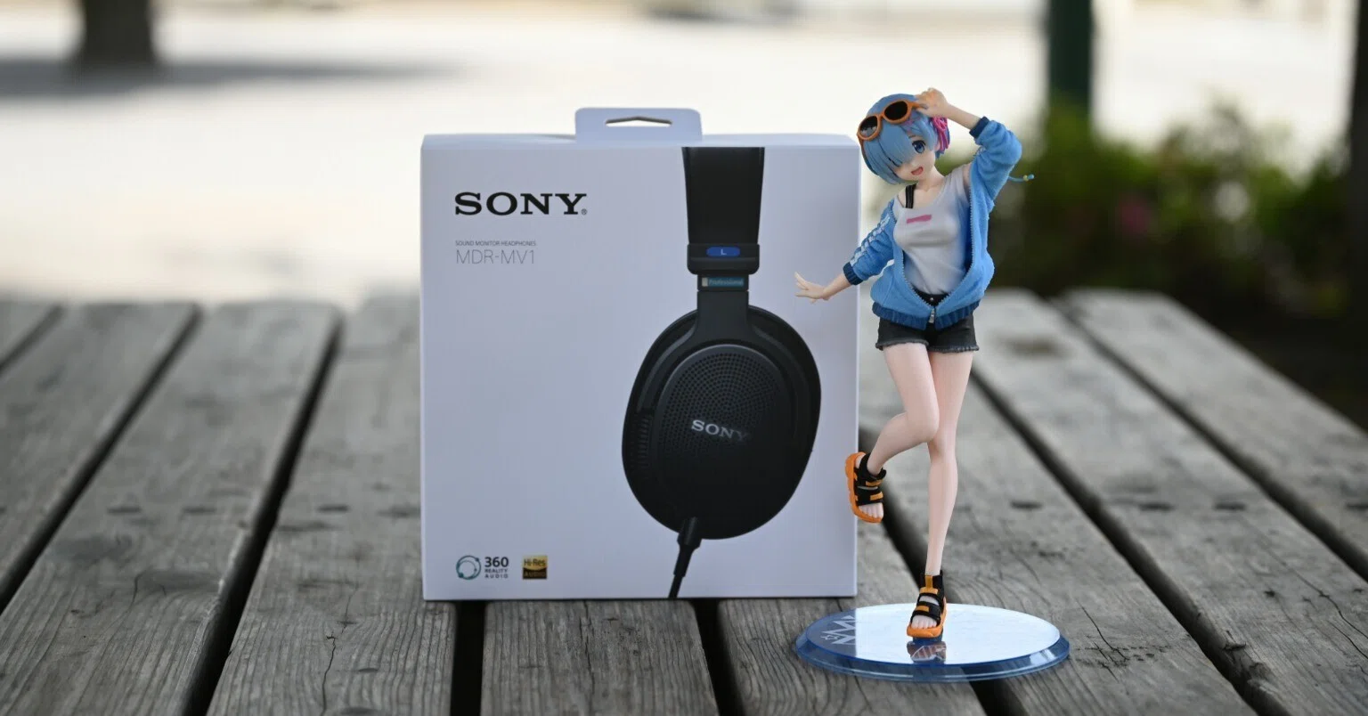 モニターヘッドホン SONY MDR-MV1 レビュー】その周波数特性、THD特性