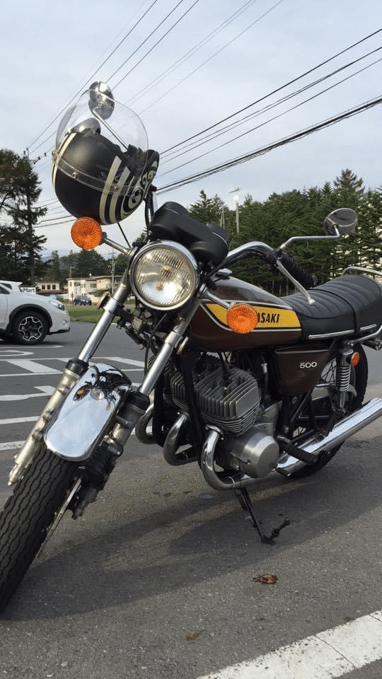 愛車列伝 カワサキ 500SS/マッハ3/H1｜赤城山 太郎@FIRE→バイク