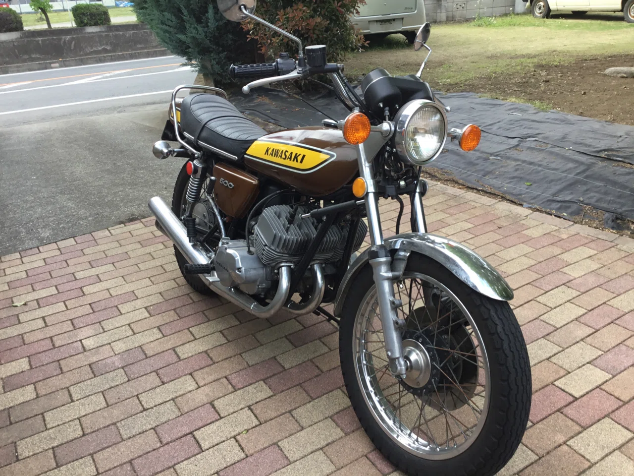 愛車列伝 カワサキ 500SS/マッハ3/H1｜赤城山 太郎@50歳からのFIRE生活