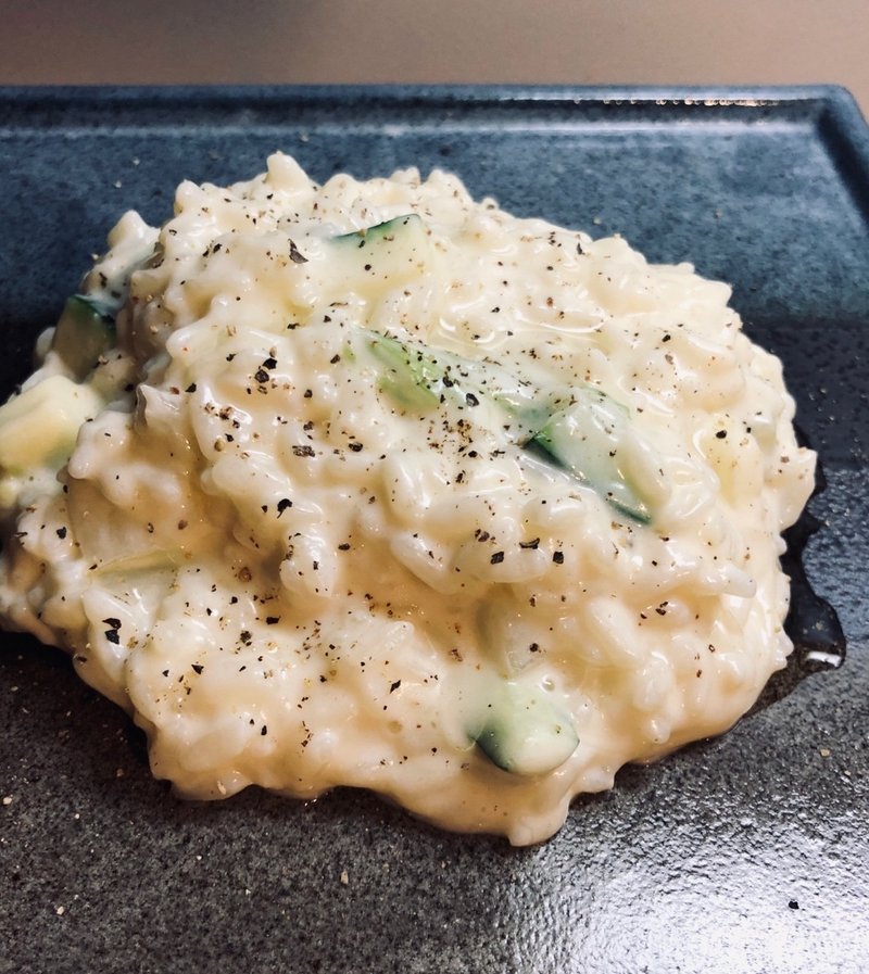〆のご飯と二日酔い対策を兼ねて食べる チーズリゾット 的なもの ゆーたろー 和の料理人 Note