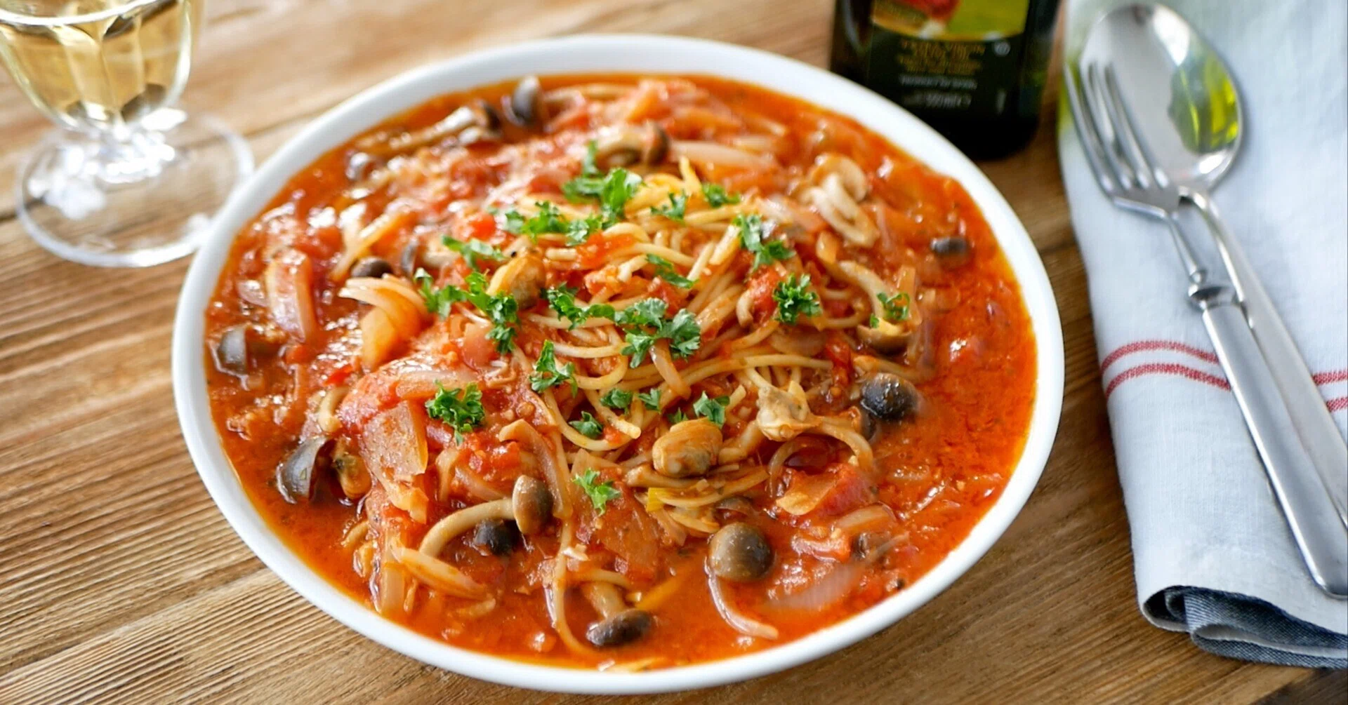 アスティエ　1枚　スープパスタ深さあり あの頃、のレシピ｜1.スープスパゲティ｜美窪たえ｜おとな料理制作室