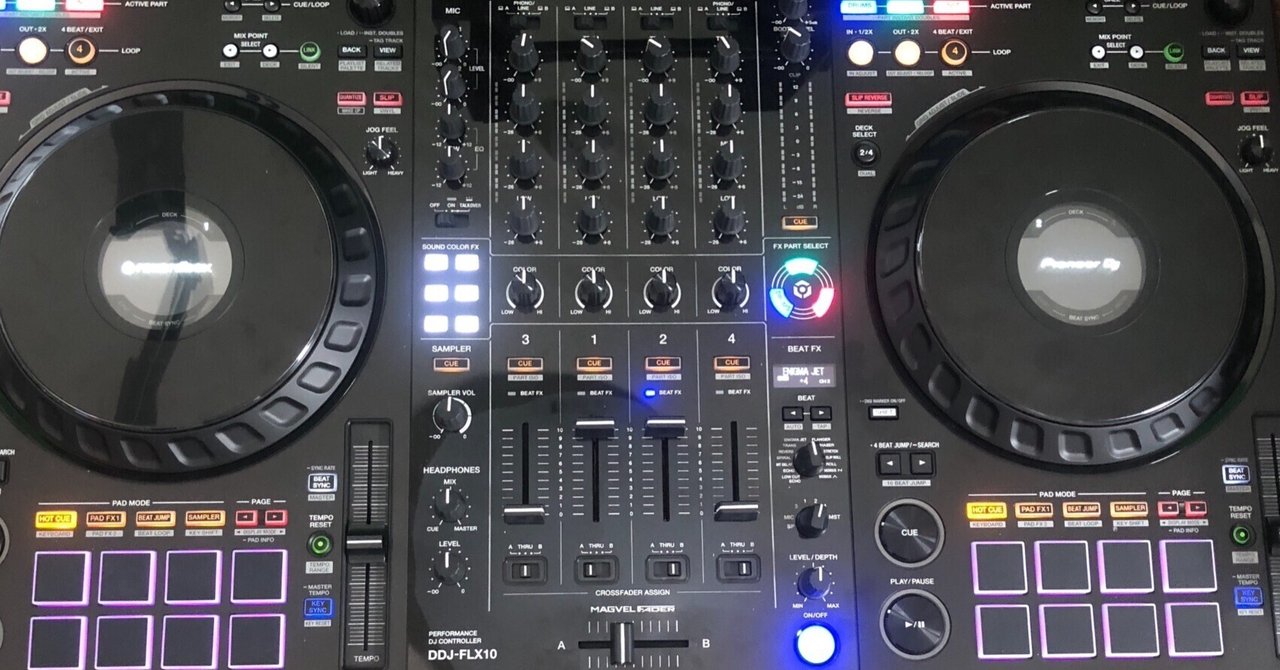DDJ-FLX10が私を『新時代』へ導いてくれたので紹介させてほしい｜GO