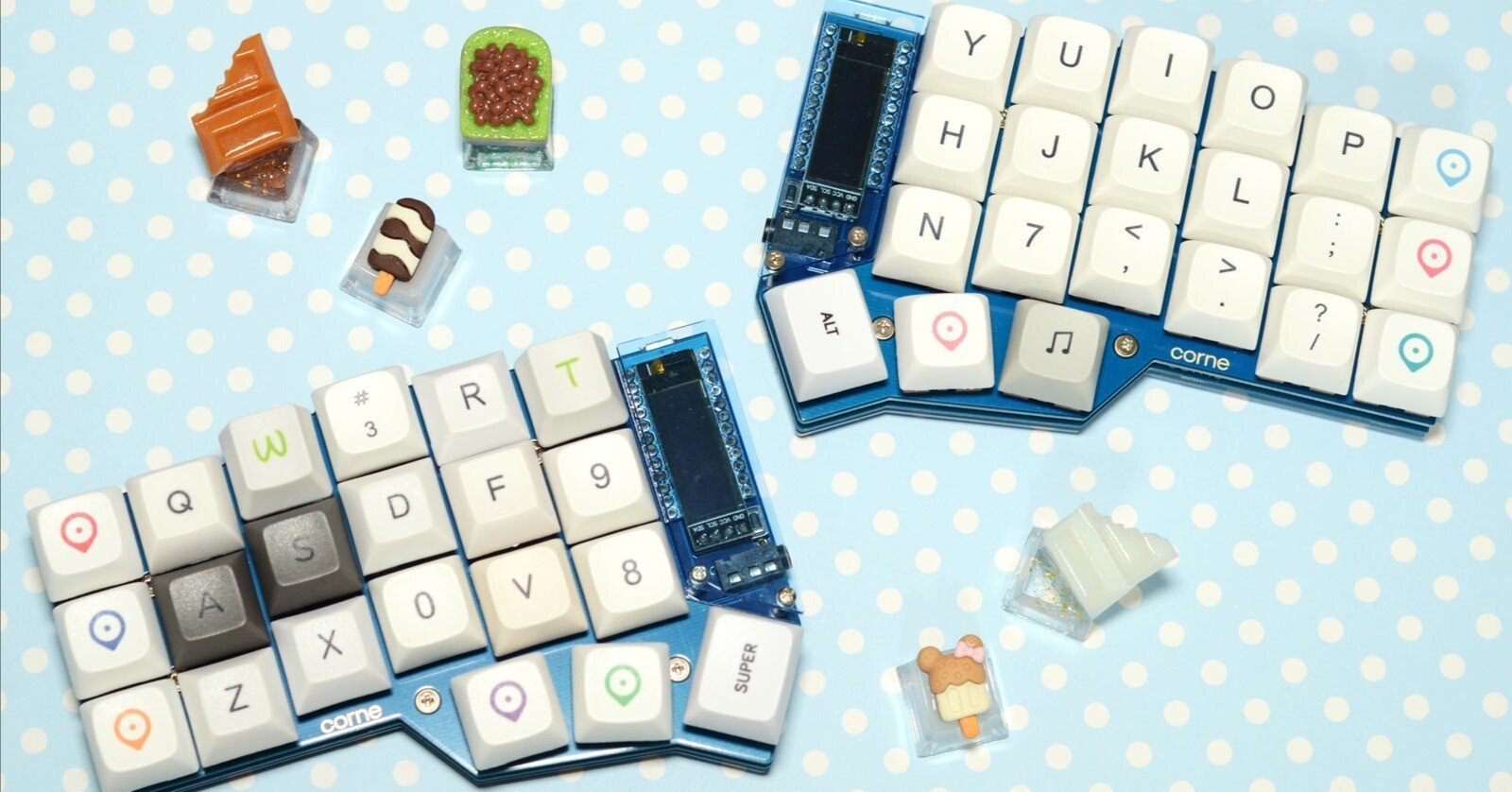 ビルドログ】Corne Cherry V3｜五月雨