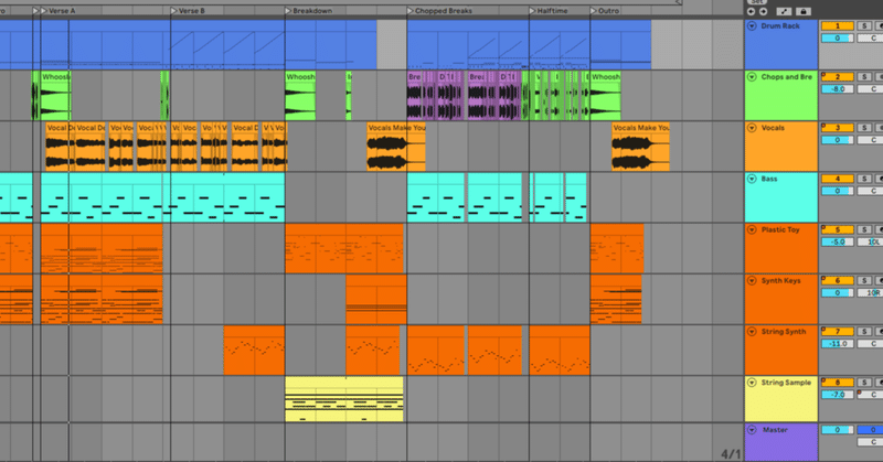 眠ってたAbletonを使う