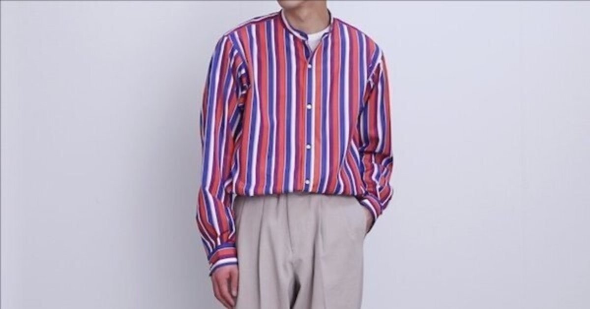 HEUGN Rob バンドカラーシャツ 21ss ユーゲン