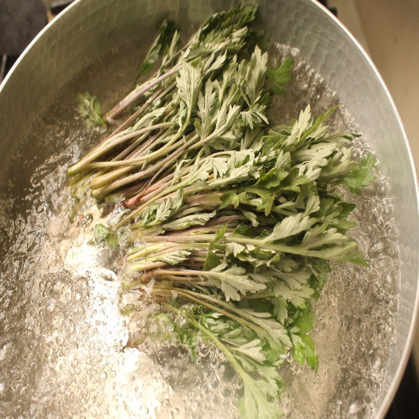 よもぎご飯の作り方 樋口直哉 Travelingfoodlab Note