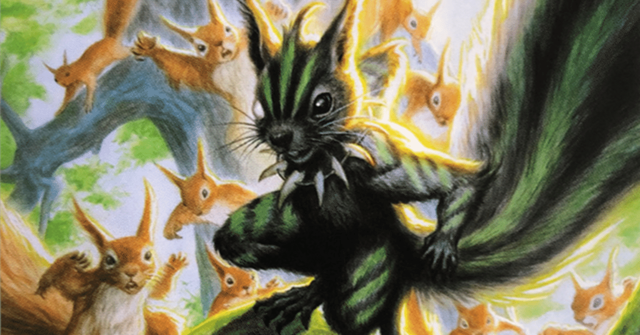MTG_EDH:《リスの将軍、サワギバ》デッキ紹介｜Suzu