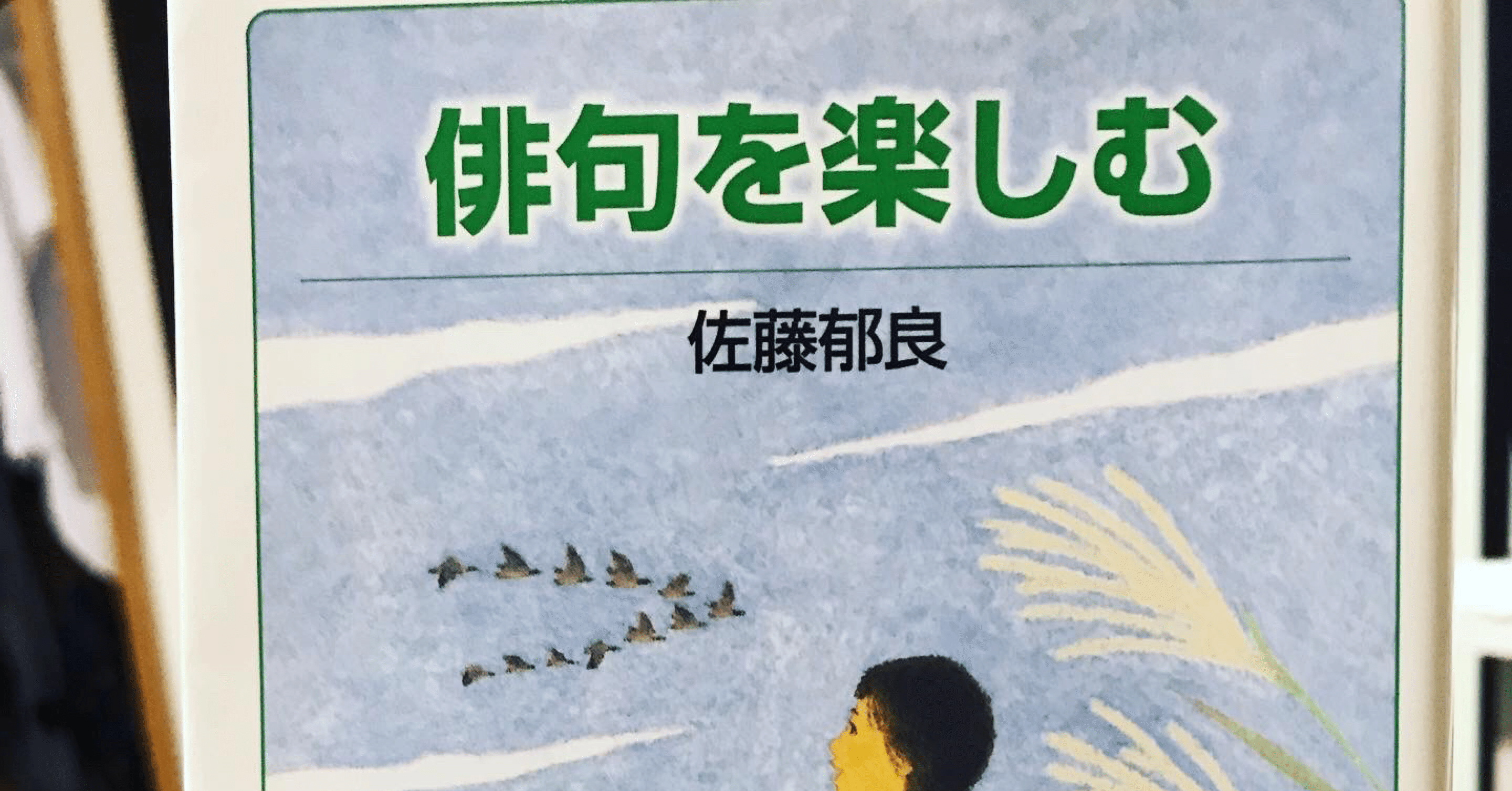 読書の記録 佐藤郁良『俳句を楽しむ』｜kowaquicktomaこわくいとま