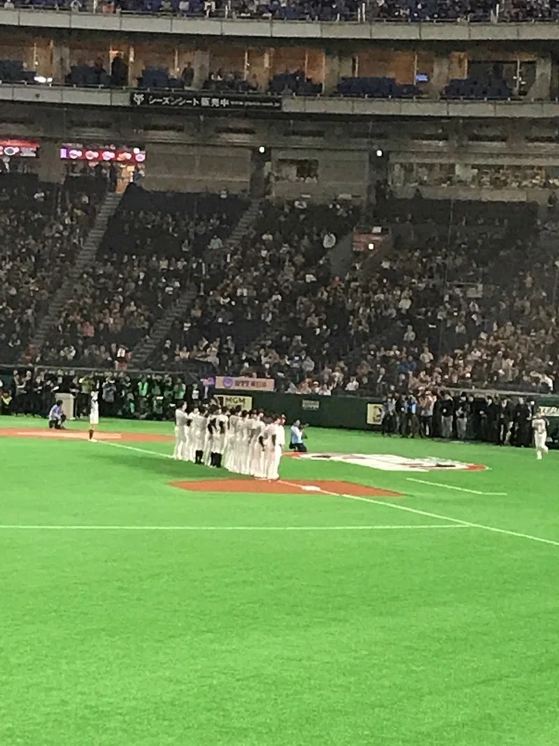 3月17日 日ハムーアスレチックス戦 日ハムへの第一歩 Maria Note