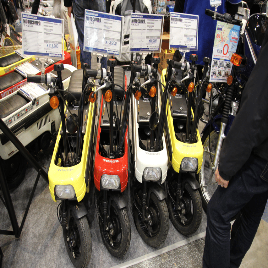 モトコンポ ×2（アオシマ 1/12）｜スイートネイル