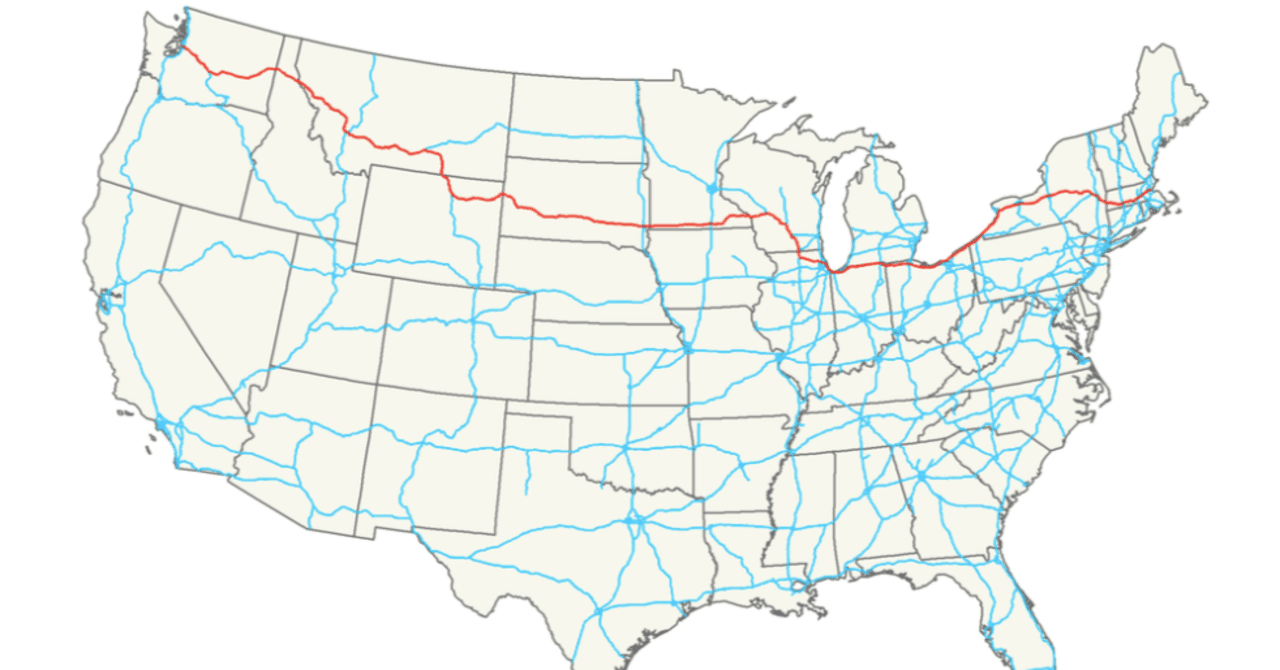 ボストンからシアトルへ I90|StudioHyacinth