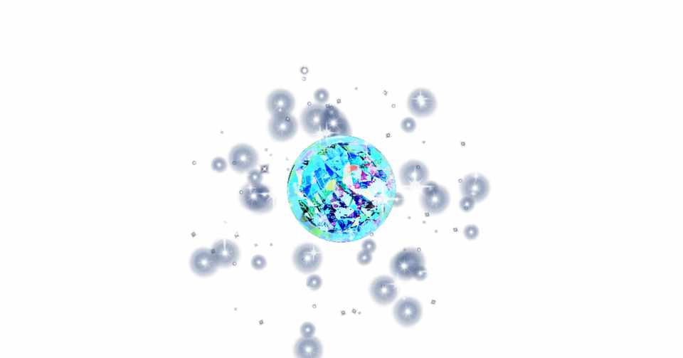 画像加工アプリで簡単にできる宝石っぽい画像の作り方 P Note