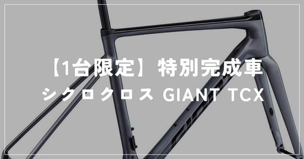 本日限定値下げGiant TCX シクロクロスサイズ:S フレームセット