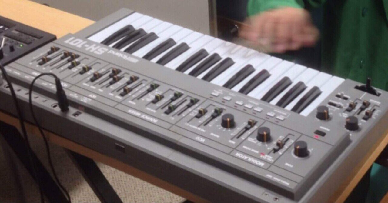 Roland SH-101のハナシ(2024/12追記)|みくばんP Roland SH-101のハナシ(2024/12追記)|みくばんP