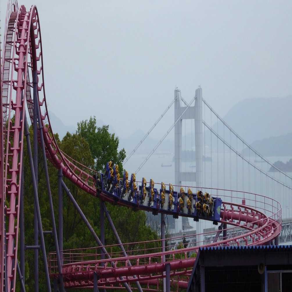 俺とスタンディングコースター＠鷲羽山ハイランド｜特に無し