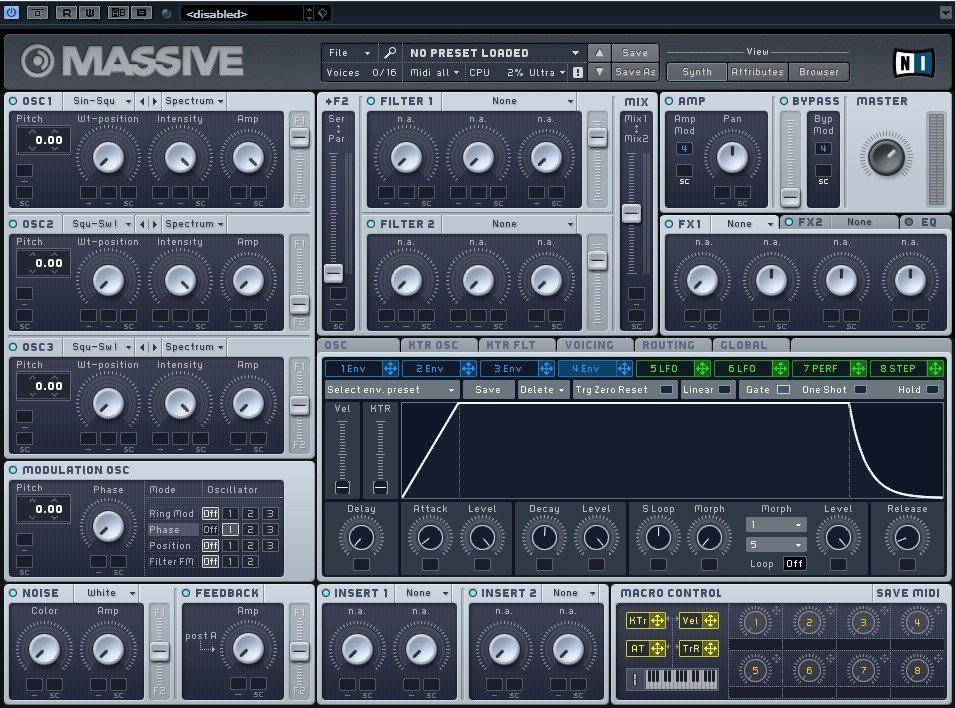 Massiveで宇多田ヒカルAutomaticのイントロの音を作ってみよう