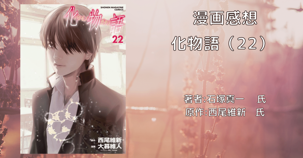 化物語 22巻」感想・ネタバレ｜こも 旧 柏バカ一代(9月読書数110冊)