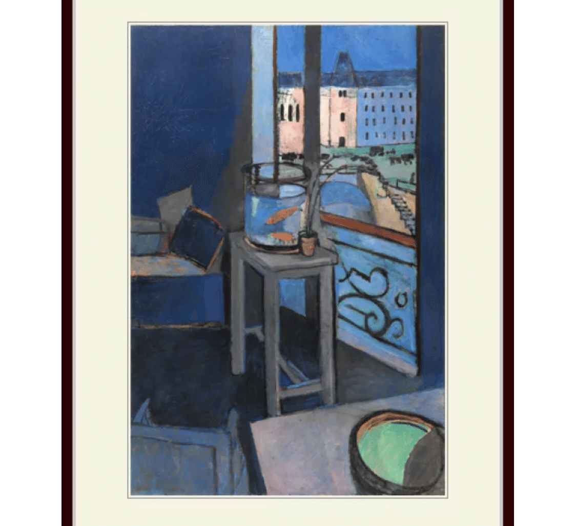 アンリ・マティス《金魚》《金魚鉢のある室内》〜心の二つの海