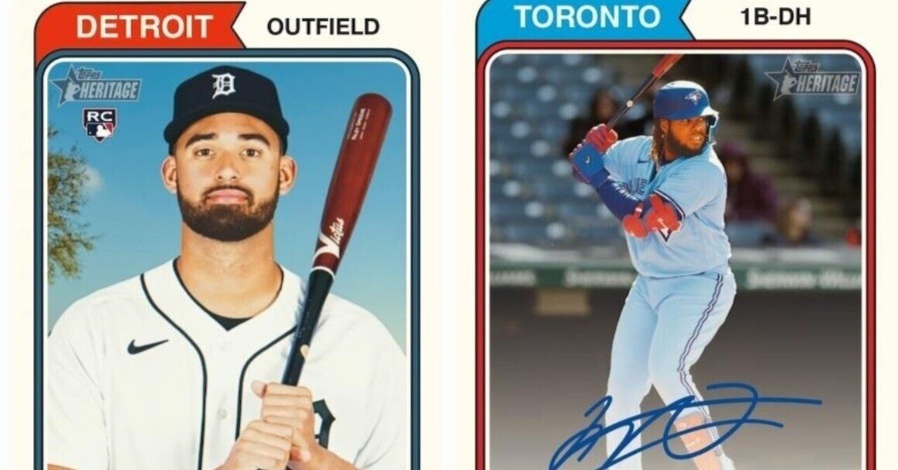 MLBトレカ発売前商品プレビュー・2023 Topps Heritage Baseball｜KKM
