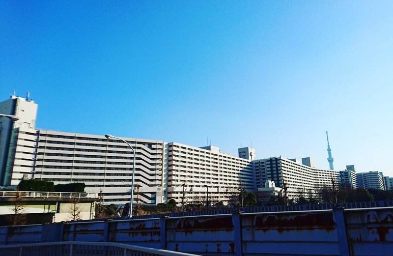 押上 曳舟 鐘ヶ淵 隅田川東岸を歩いてみた 隅田川 防災団地と夕暮れの浅草 編 Takanori Oshiba Note