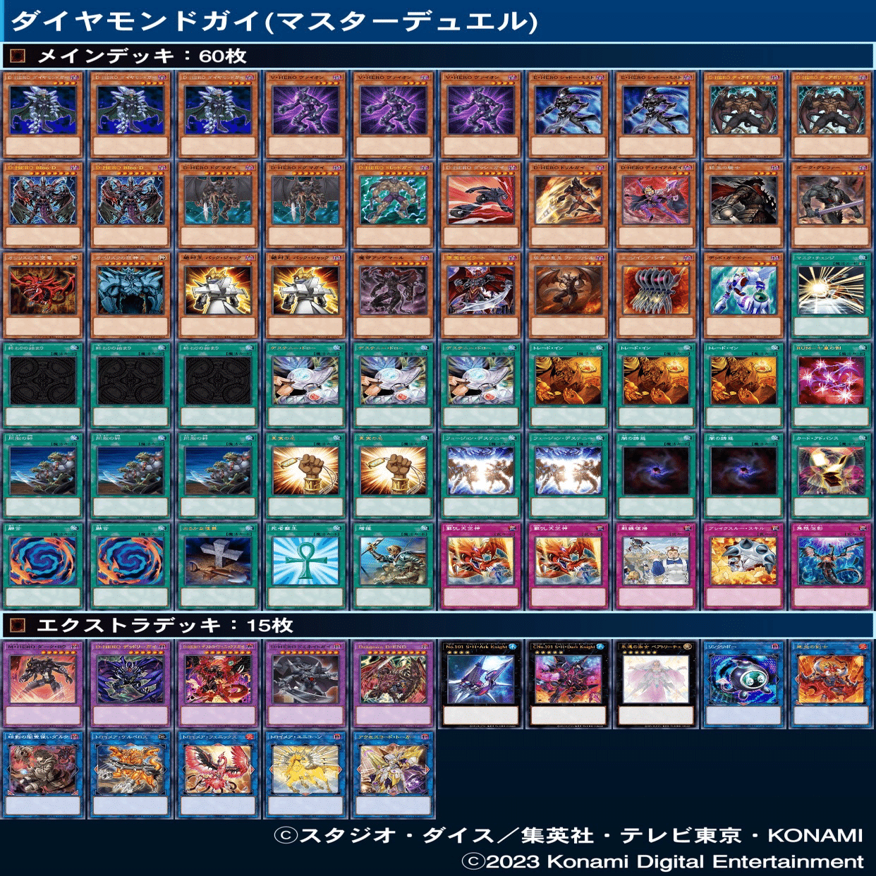 ダイヤモンドガイ】について(マスターデュエル2023.5.10〜)｜衣玖