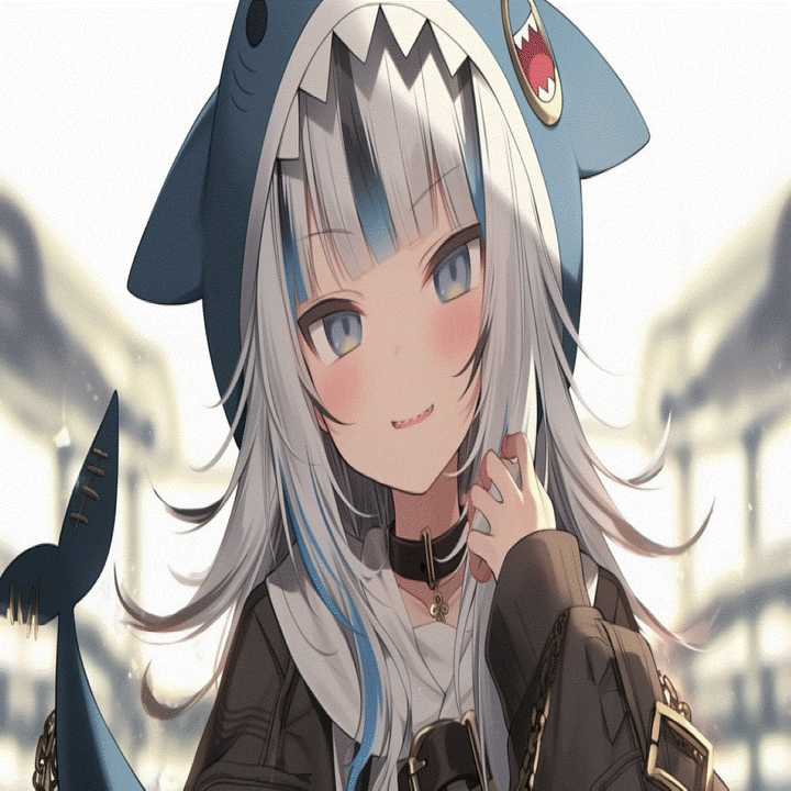 Midjourneyで「がうる・ぐら」のAGIF/APNGを作ってみたよ。｜福耳Life