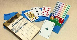 コントラクトブリッジ　デュプリゲートボード　ビニールボード　トランプ　カード コントラクトブリッジ デュプリゲートボード ビニールボード
