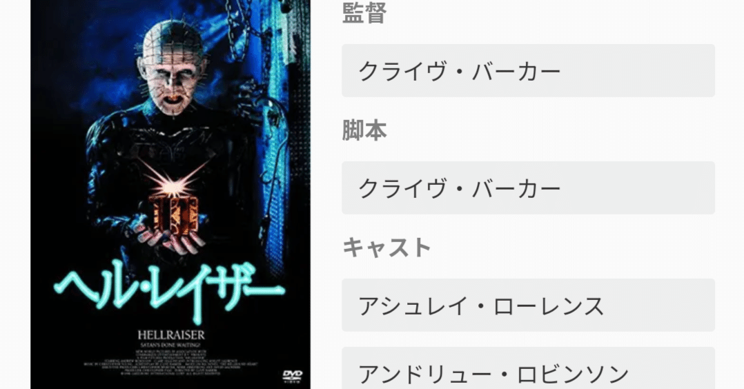 □クライブ・バーカー絶版【Pandemonium】ヘルレイザーあらゆる作品に