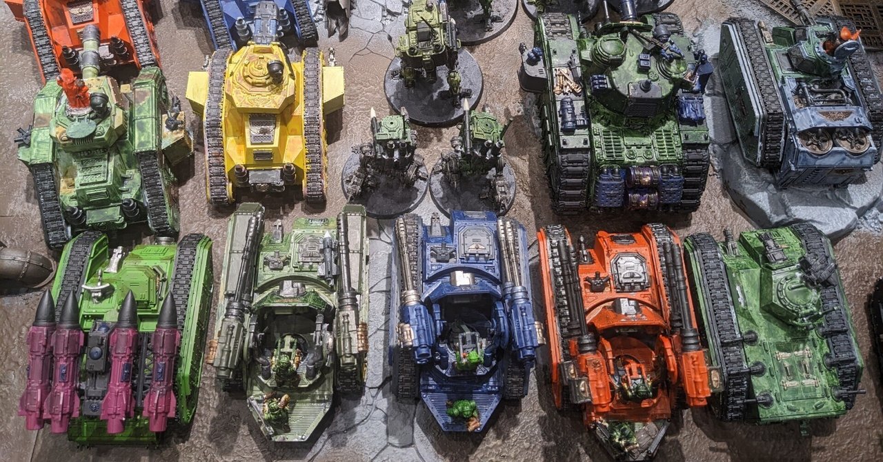 ウォーハンマー40K初めて5か月目になって｜亜人卿