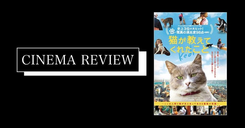 映画 猫が教えてくれたこと 2017 えすえふ note