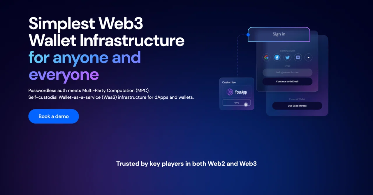 Web3auth Web3Auth - Web3アプリケーションの認証をシンプル化するサービス|OpenTechStudio