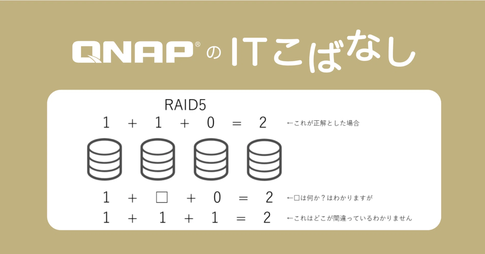 RAIDとデータ化け｜どうして起こる？どうやって防ぐ？→ZFS RAID