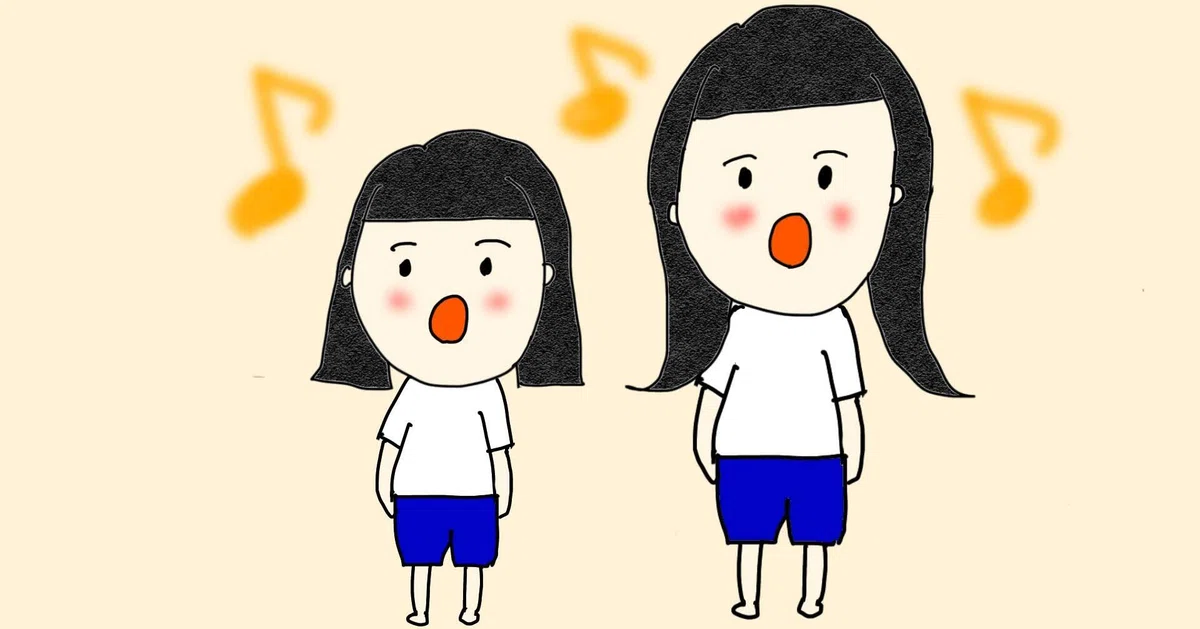 のんの ののさま ほとけさま〜♪ 4月から仏教系の幼稚園で、娘たちが