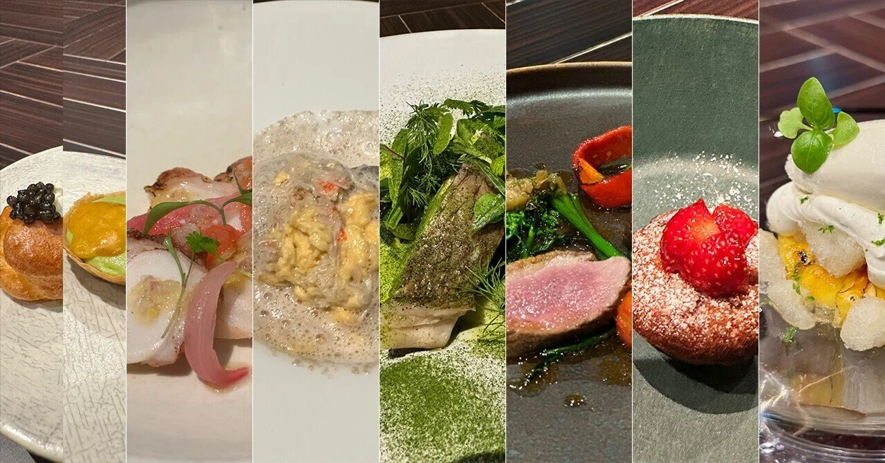 The seasonal dinner course has been updated for summer｜INTERSECT BY ...
