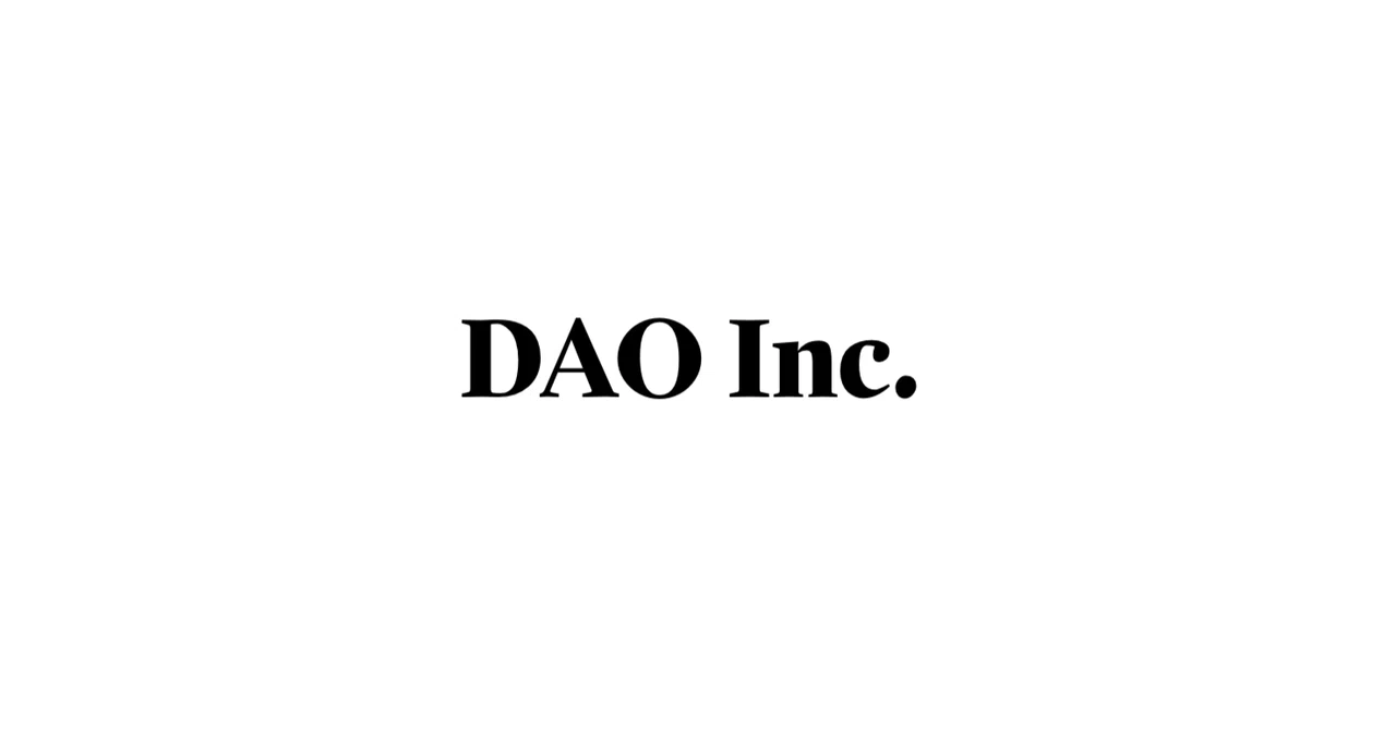 What is DAO Inc., Japan's first DAO-type corporation?｜DAO INC.｜世界の全ての人に ...